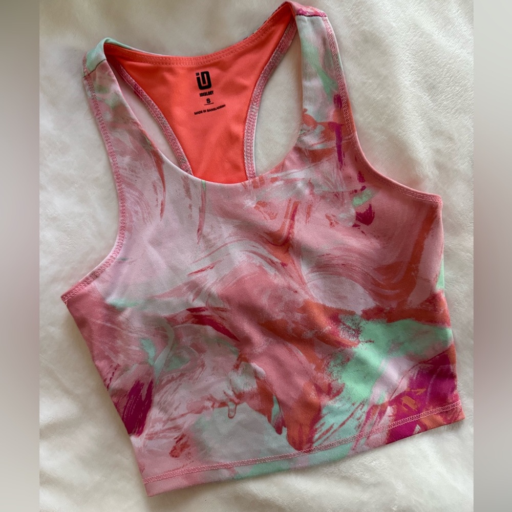 Macy’s Ideology Vibrant Girls Activewear Top